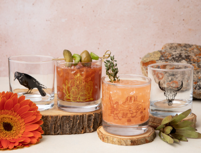 Desert Rocks Glass Set