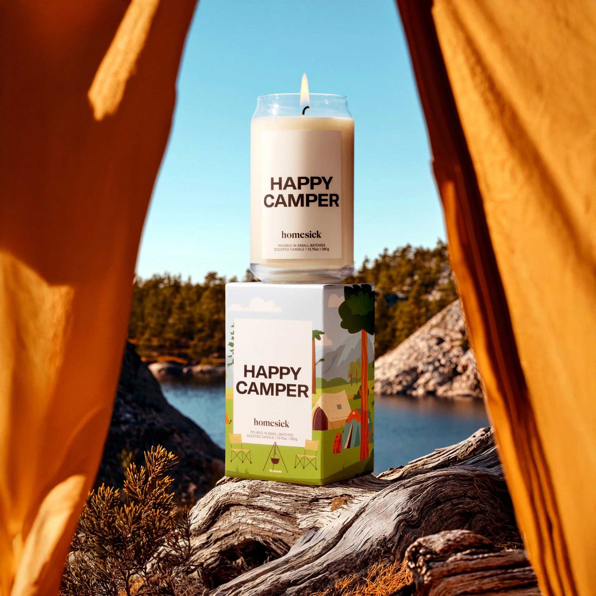 Homesick Happy Camper